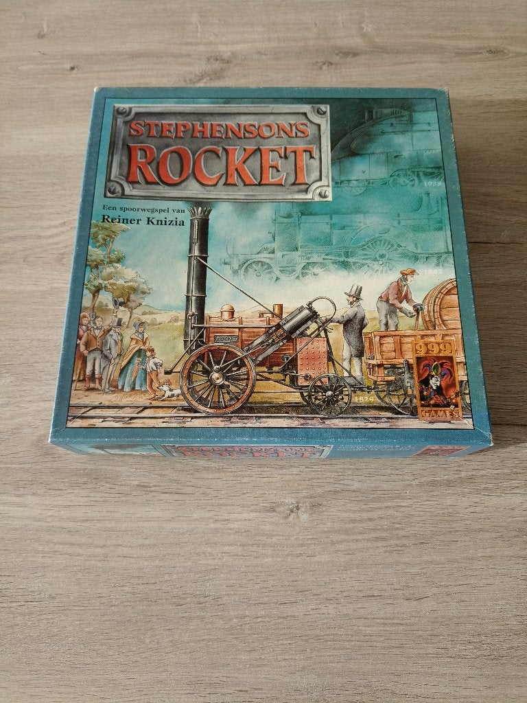 Stephenson's rocket, Hobby en Vrije tijd, Een of twee spelers, Ophalen, Gebruikt