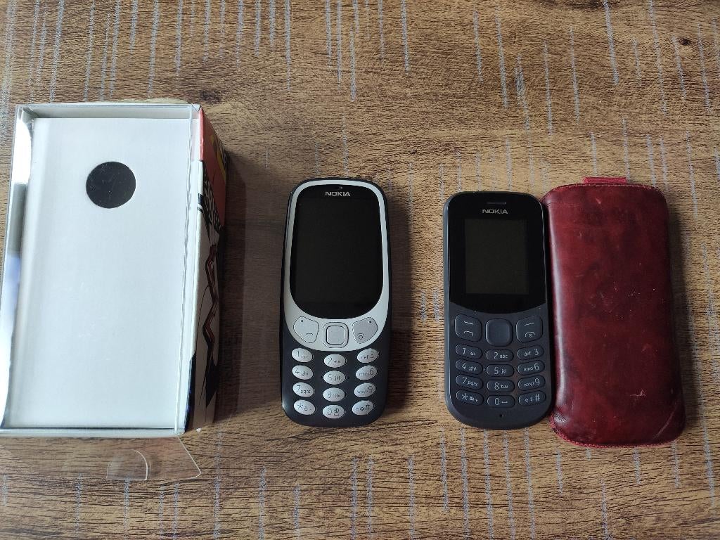 2 GSM Nokia 3310 3G complet (av bte origine) - px pour 2, Telecommunicatie, Ophalen, Overige modellen, Zwart, Fysiek toetsenbord