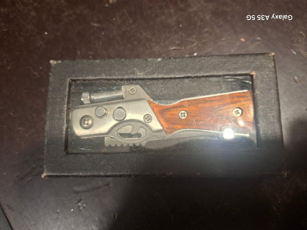 petit couteau en forme de fusil, Caravanes & Camping, Enlèvement ou Envoi, Neuf