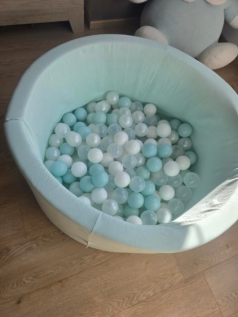 Ballenbad voor peuters/kleuters, Ophalen