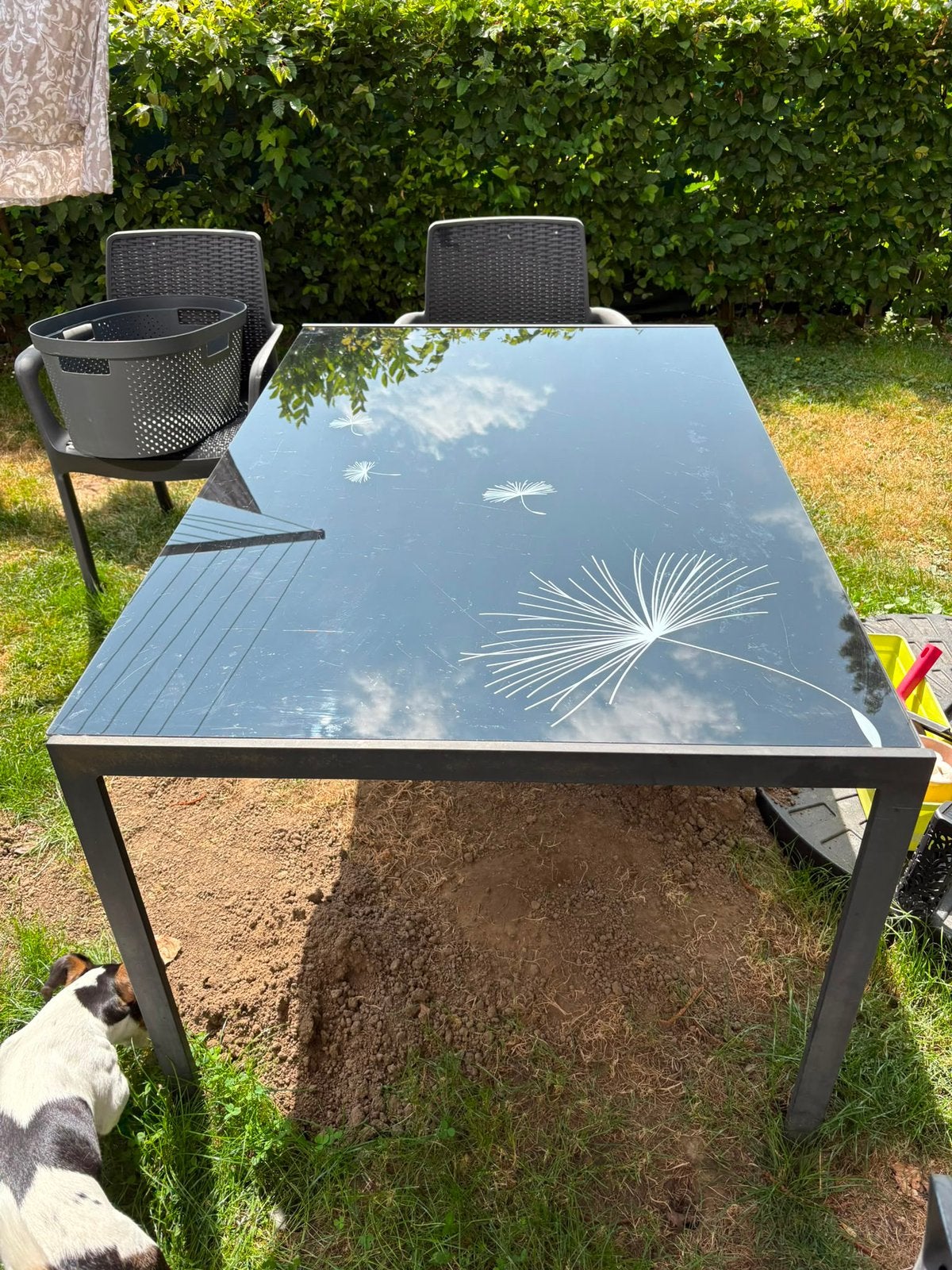 Table de jardin, Enlèvement, Utilisé, Rectangulaire, Autres matériaux