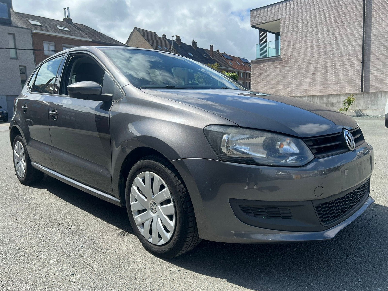 Volkswagen Polo 1.2i, Auto's, Voorwielaandrijving, Stof, Zwart, 1198 cc