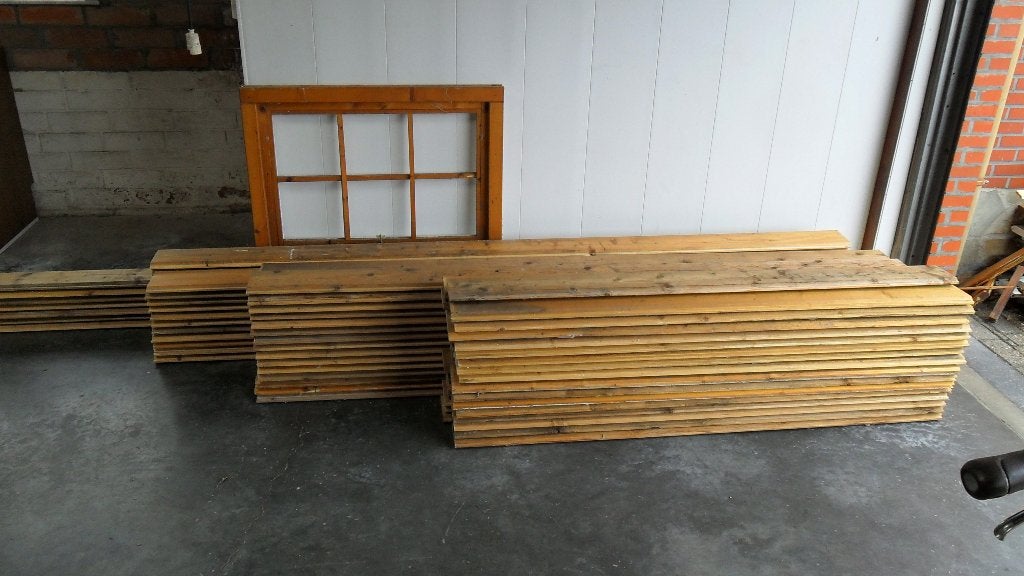 GETAND BLOKHUT HOUT, Tuin en Terras, Ophalen, Gebruikt, Blokhut, 1 raam