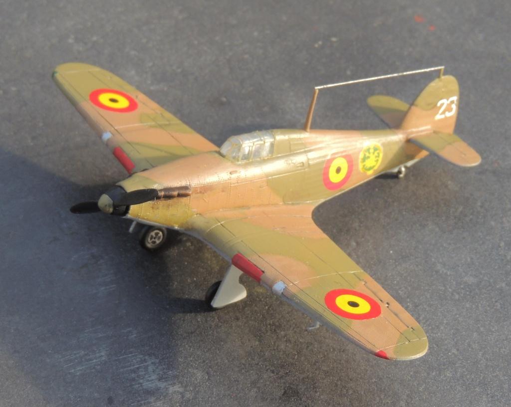 Hawker Hurricane Mk1 1er escadrille belge 1940 1/72ième, Collections, Envoi, Armée de l'air, Miniature ou Figurine