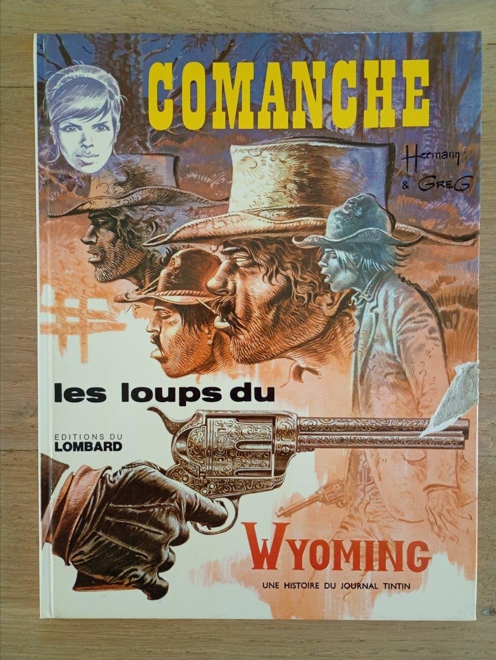 Comanche 3 Les loups du Wyoming Hermann Greg EO, Boeken, Stripverhalen, Gelezen, Eén stripboek, Hermann & Greg, Ophalen of Verzenden