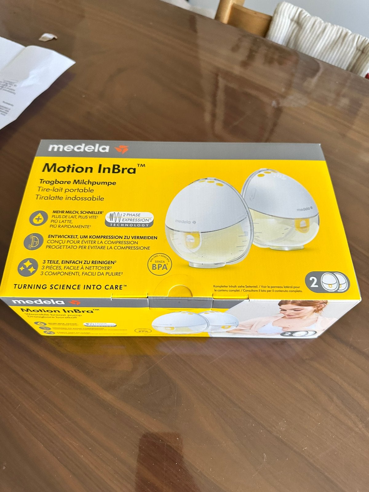 Medela inbra motion NIEUW, Kinderen en Baby's, Babyvoeding en Toebehoren, Ophalen of Verzenden, Zo goed als nieuw