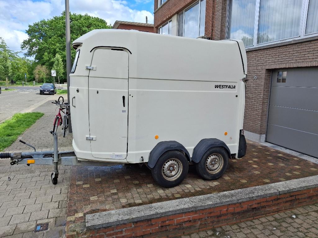 Paardentrailer Westfalia, Enlèvement, Utilisé, Polyester, Remorque 2 chevaux