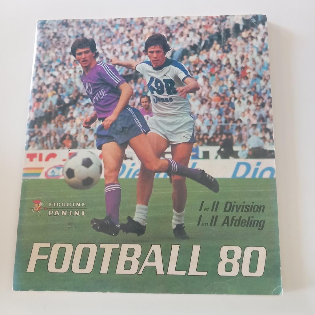 L'album Panini Football 80 est complet, Enlèvement ou Envoi