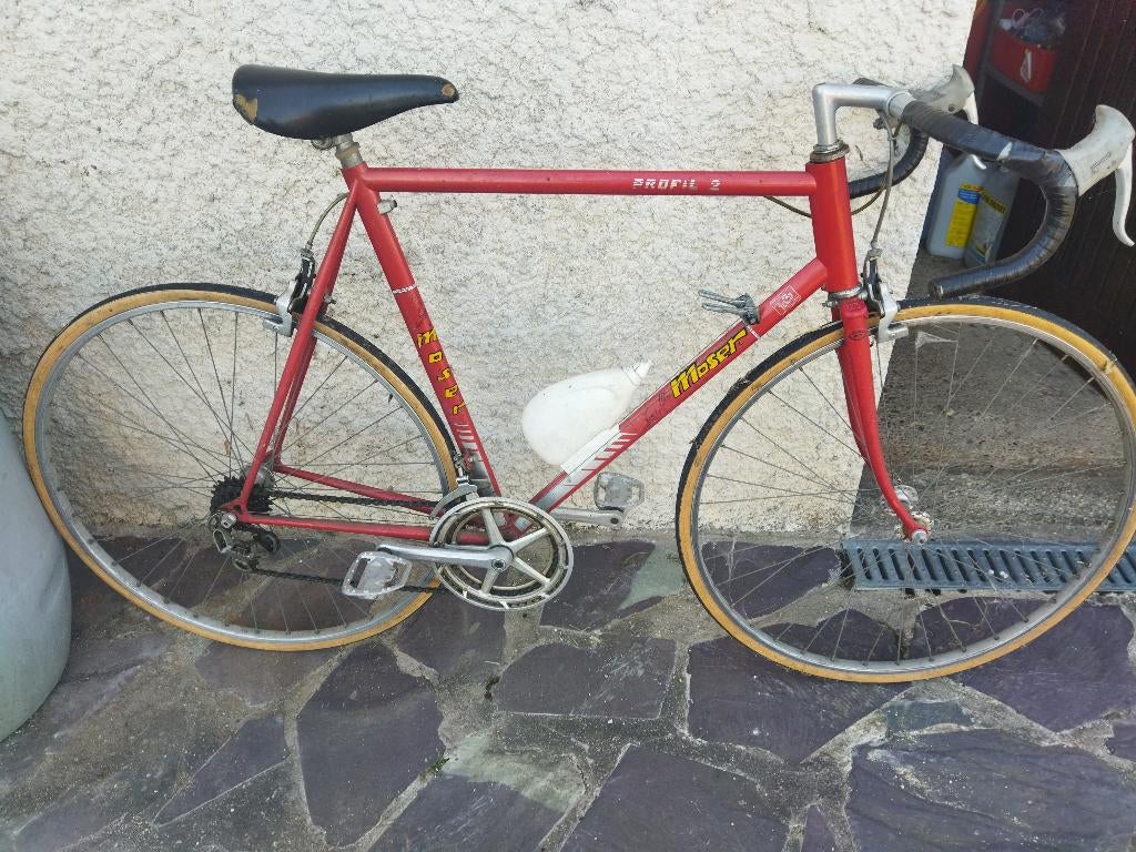 Vélo Vintage Francesco Moser profilé2(très rare), Enlèvement, Utilisé, Autres marques, Vitesses