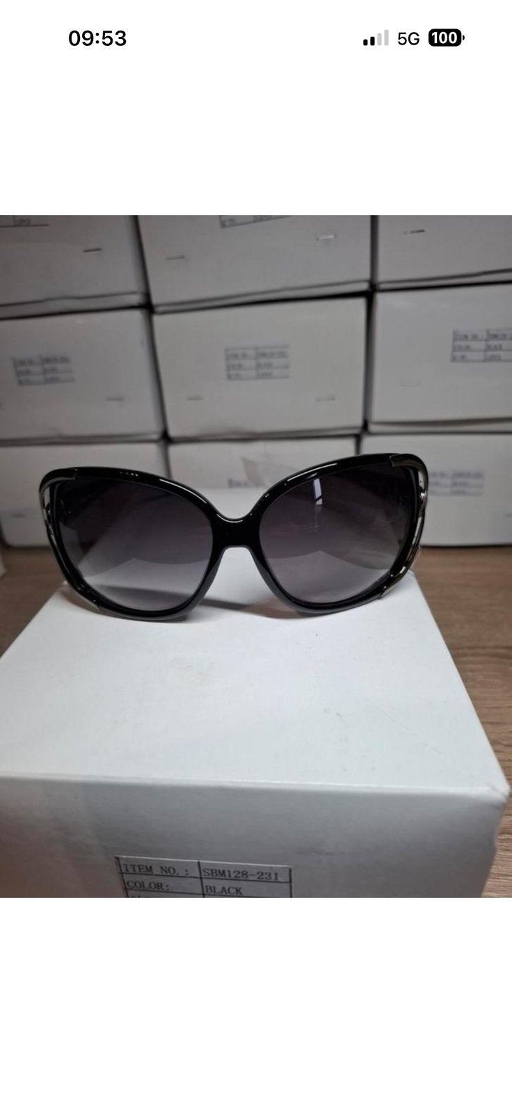 Te koop in 1 Lot 80 stuks Dames Zonnebril NIEUW in Doos, Neuf, Autres marques, Enlèvement, Lunettes de soleil