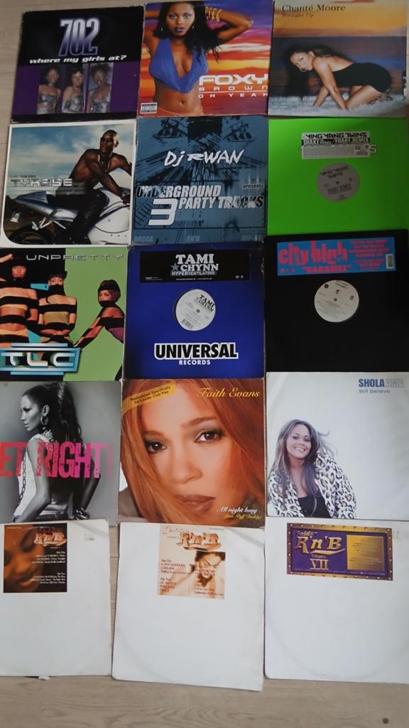 Groot lot Lp's, Cd's en Dvd's, Ophalen, R&B