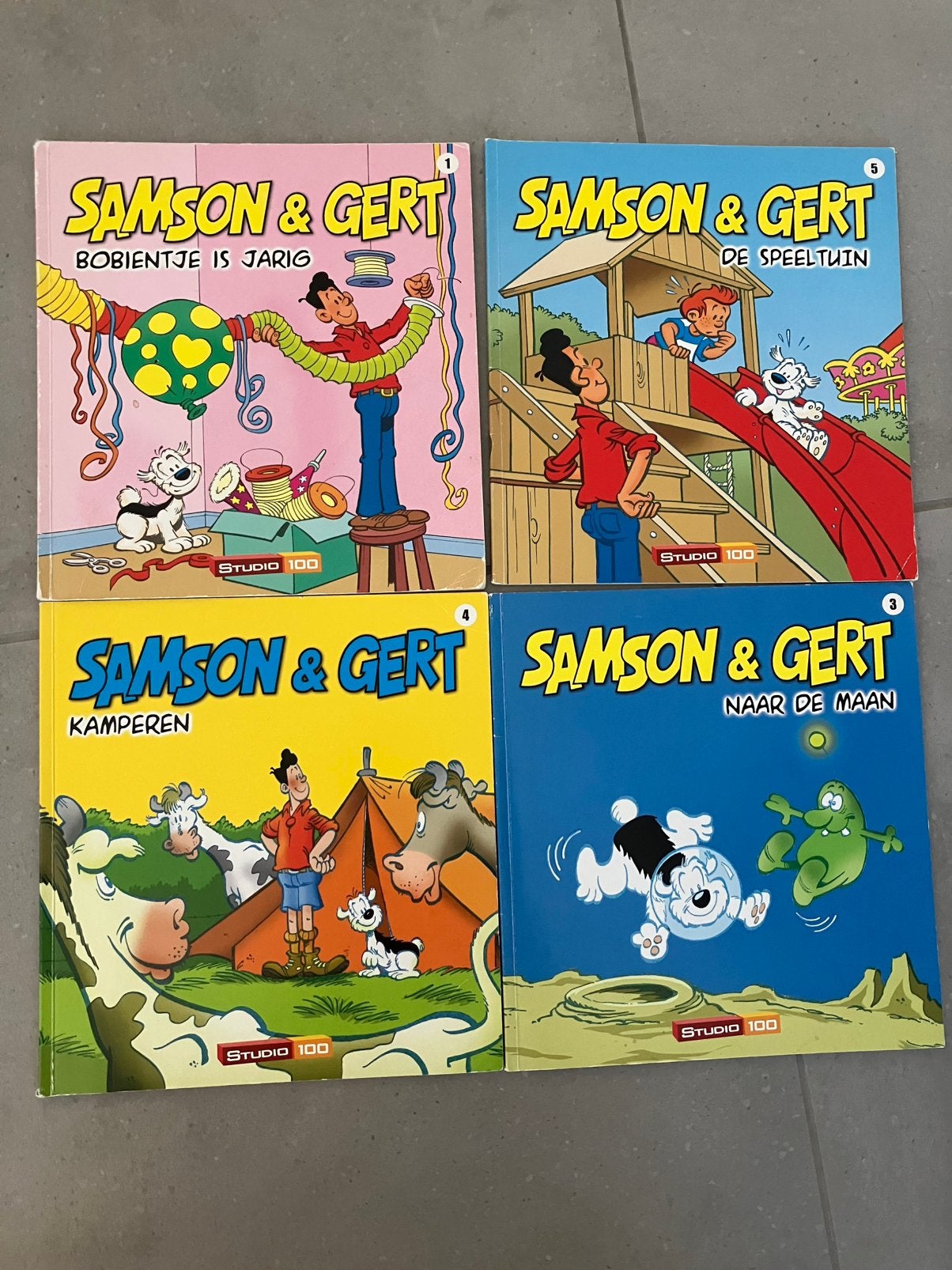 Boeken Samson en Gert, Boeken, Ophalen