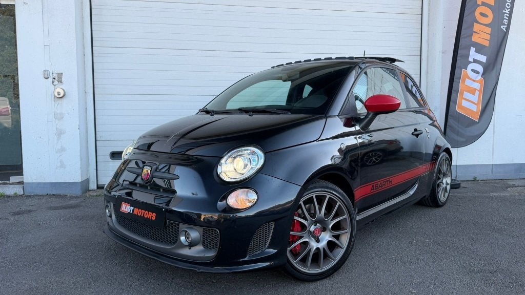 FIAT ABARTH, Auto's, Stof, Euro 6, Zwart, 5 zetels