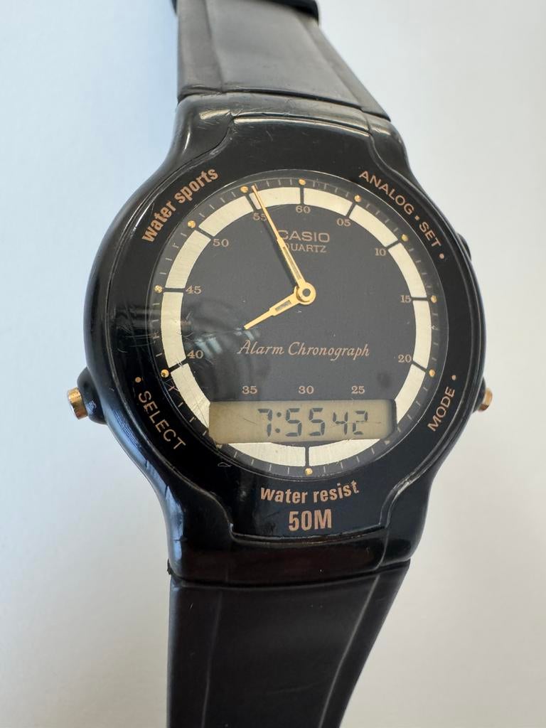 Montre Casio AW-34 module 304 Analogique/Digitale, Enlèvement ou Envoi