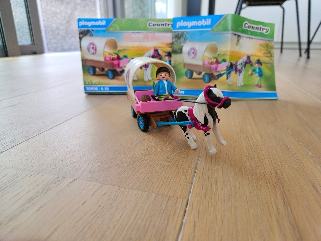 Playmobil Country 70998 ponykoets, Kinderen en Baby's, Speelgoed | Playmobil, Complete set, Overige typen, Ophalen of Verzenden
