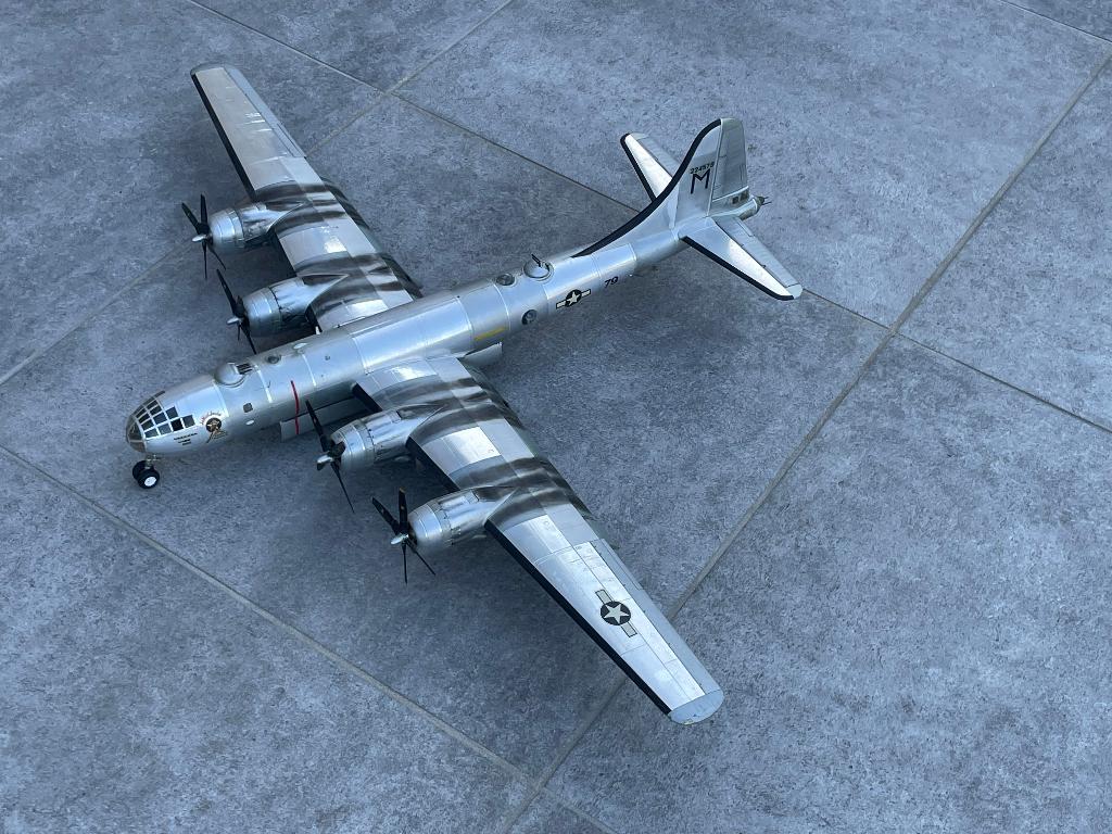 Grande maquette Boeing B-29 Superfortress, Verzamelen, Luchtvaart en Vliegtuigspotten, Ophalen, Zo goed als nieuw
