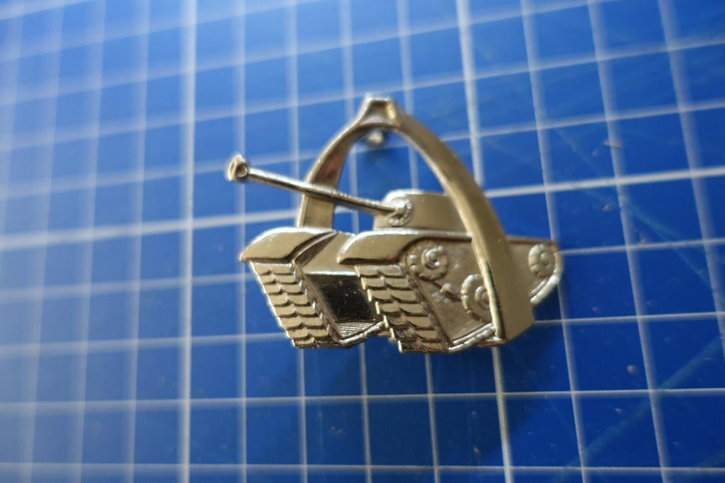 ABL #59 - MUTSKENTEKEN OPLEIDINGSCENTRUM PANTSERS #2, Verzamelen, Ophalen of Verzenden, Landmacht, Embleem of Badge