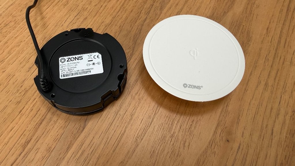 Inbouw Zens PuK 3 Wireless Charger 15W + witte cover – nieuw, Enlèvement, Neuf