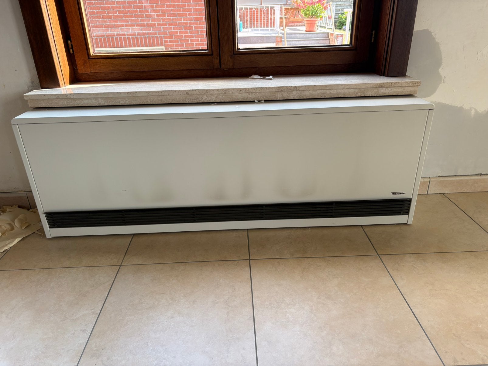 Thermelec AL4 accumulatiekachel 4000W – 1000W bijverwarming, Doe-het-zelf en Bouw, Verwarming en Radiatoren, Ophalen, 30 tot 80 cm