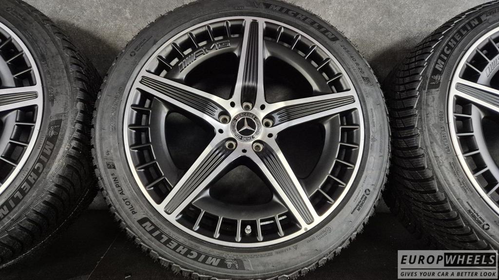 20 inch Mercedes Winterbanden EQE 43 53 AMG V295, Pneus et Jantes, Pneus hiver, -, Utilisé
