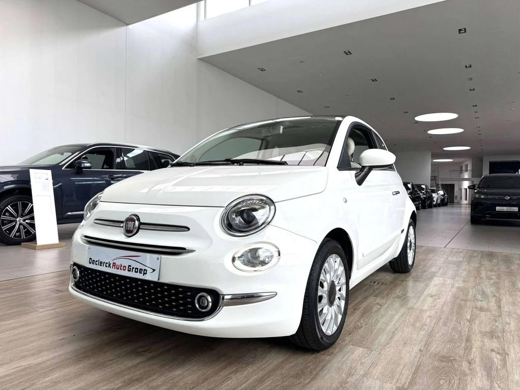 Fiat 500 GLAZEN PANODAK*40.000KM*ONGEVALVRIJ*TOP !, 1242 cm³, Achat, 1112 kg, 69 ch