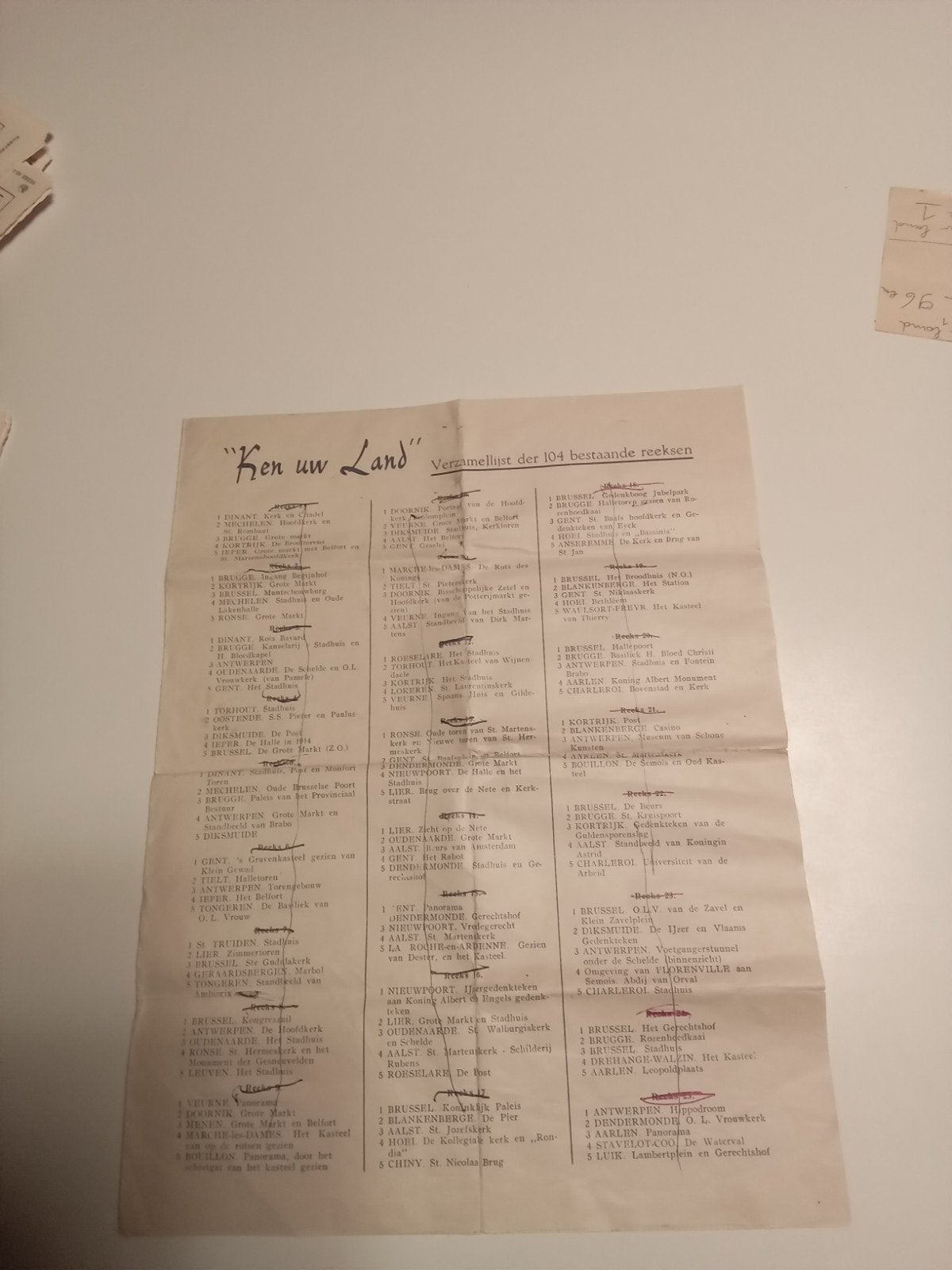 ken uw land chromo de beukelaar, Verzamelen, Ophalen, Nieuw, Overige onderwerpen, Prent