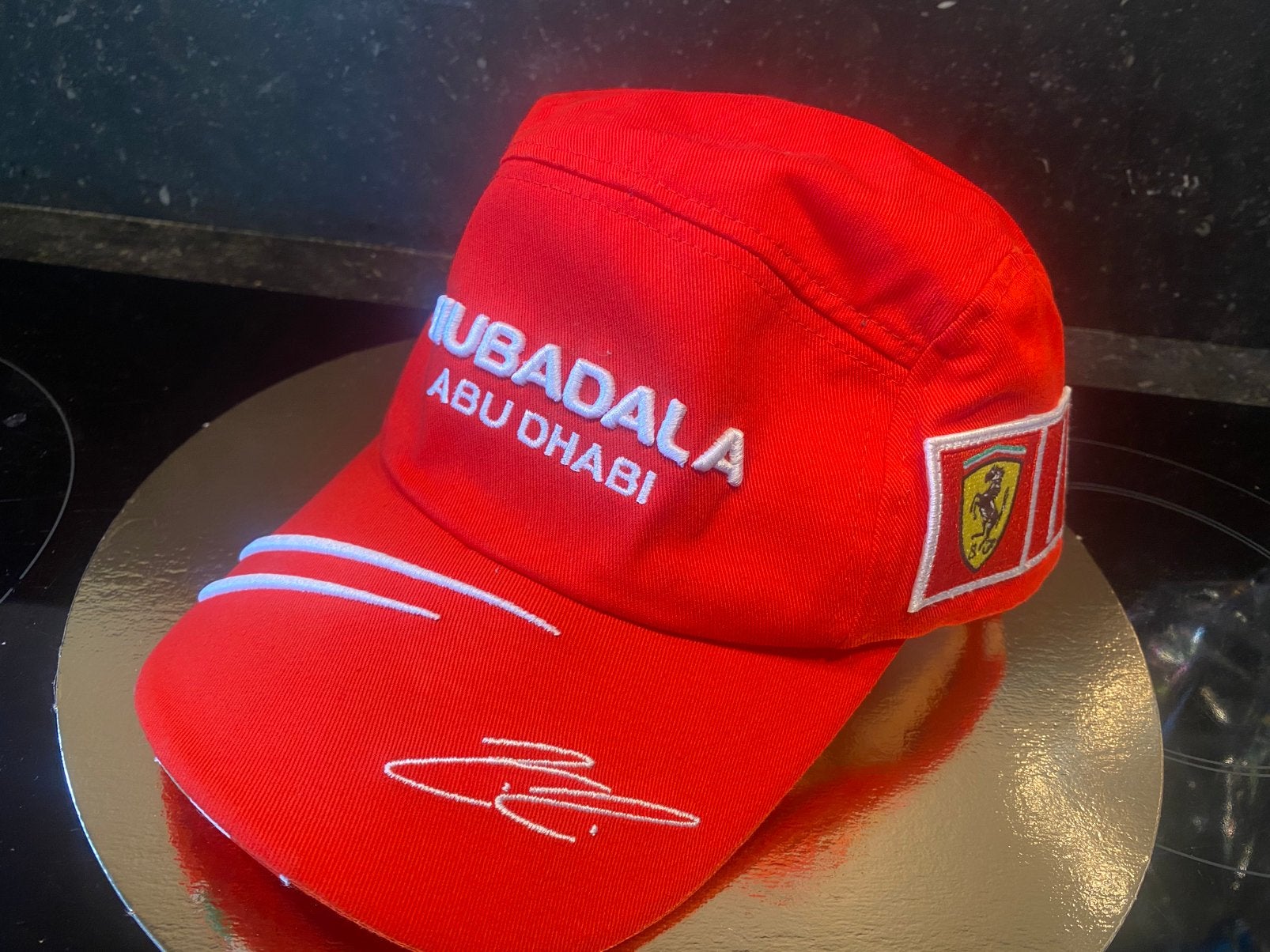 vintage Ferrari-Puma formule 1 cap Kimi Räikkönen Abu Dhabi, Ophalen of Verzenden, Gebruikt, Formule 1