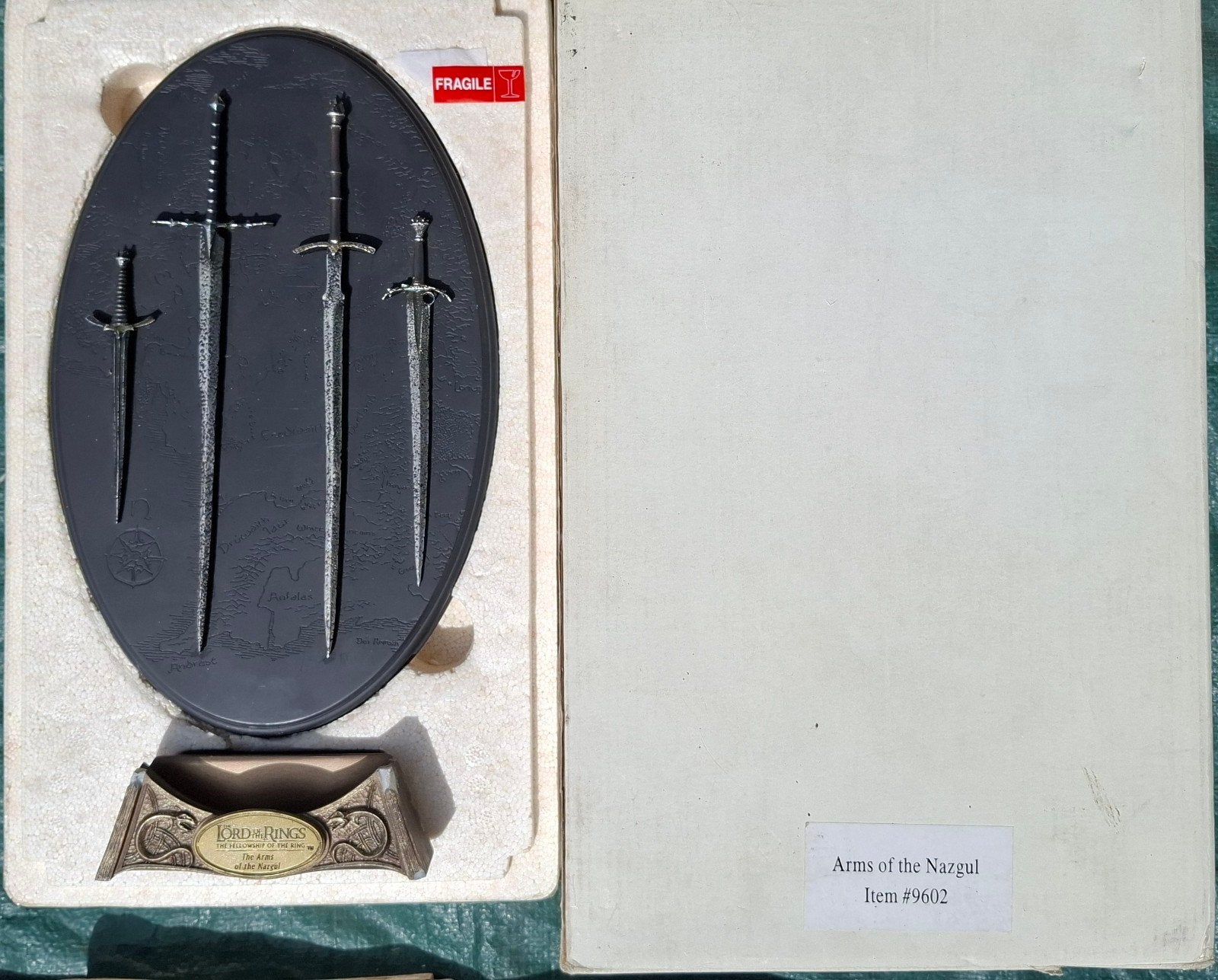 Lord of the Ring-medaillon/Lord of the Rings-plaquette, Ophalen of Verzenden