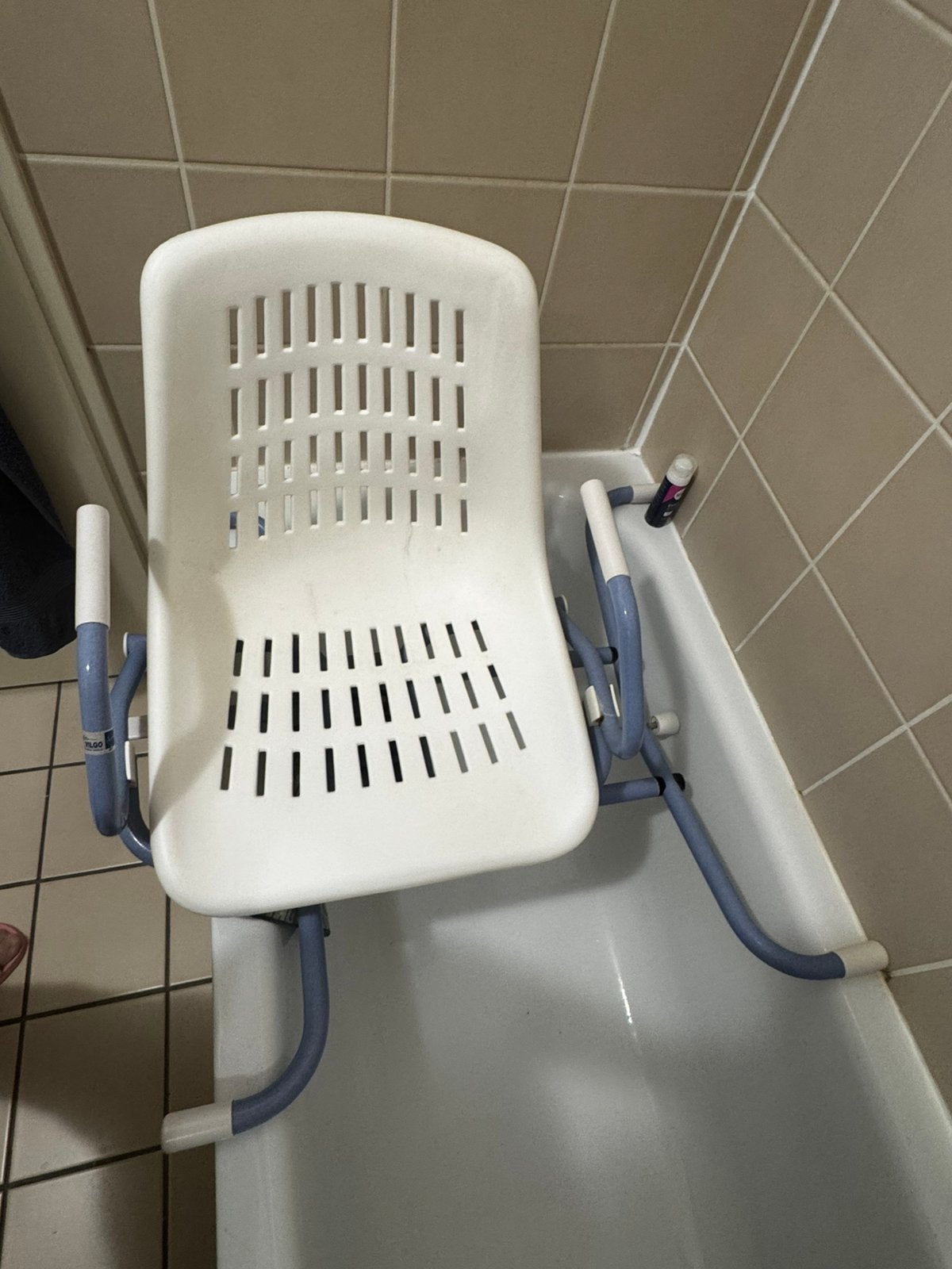 Siège de baignoire + banc de bain GRATUIT, Enlèvement, Comme neuf, Autres types