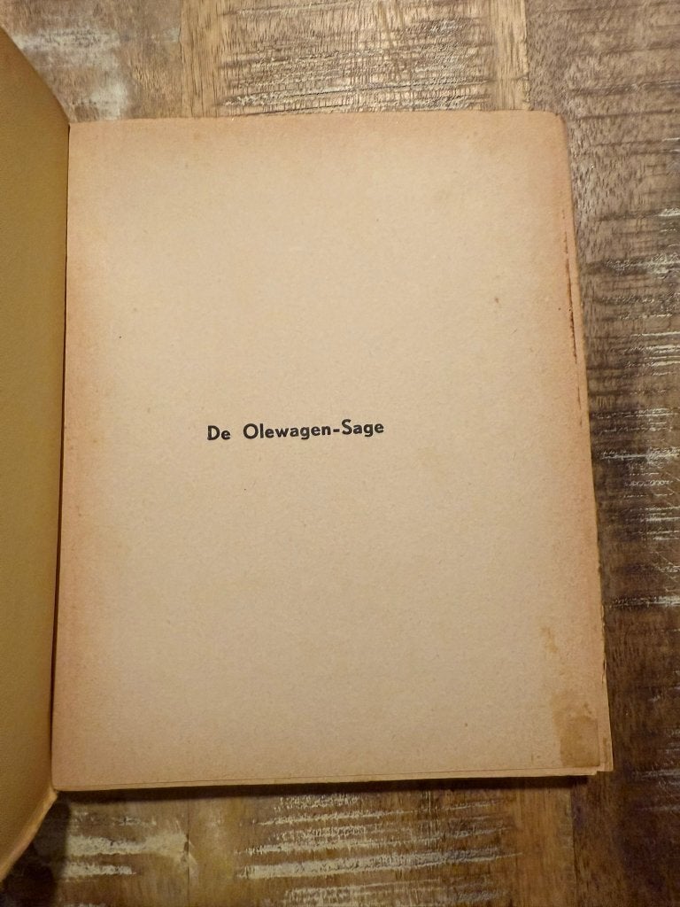 De Olewagen Sage door Hans Grimm, vertaling Leo De Roover,, Ophalen of Verzenden, Hans Grimm