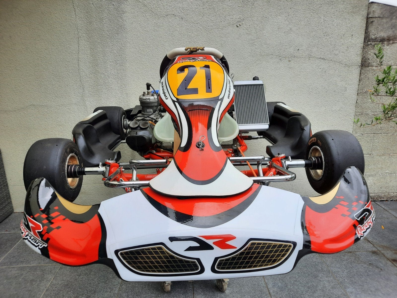 KART DANILO ROSSI, Ophalen, Kart
