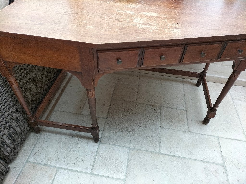 Bureau, Avec tiroirs, Bois, Enlèvement, Bureau d'angle