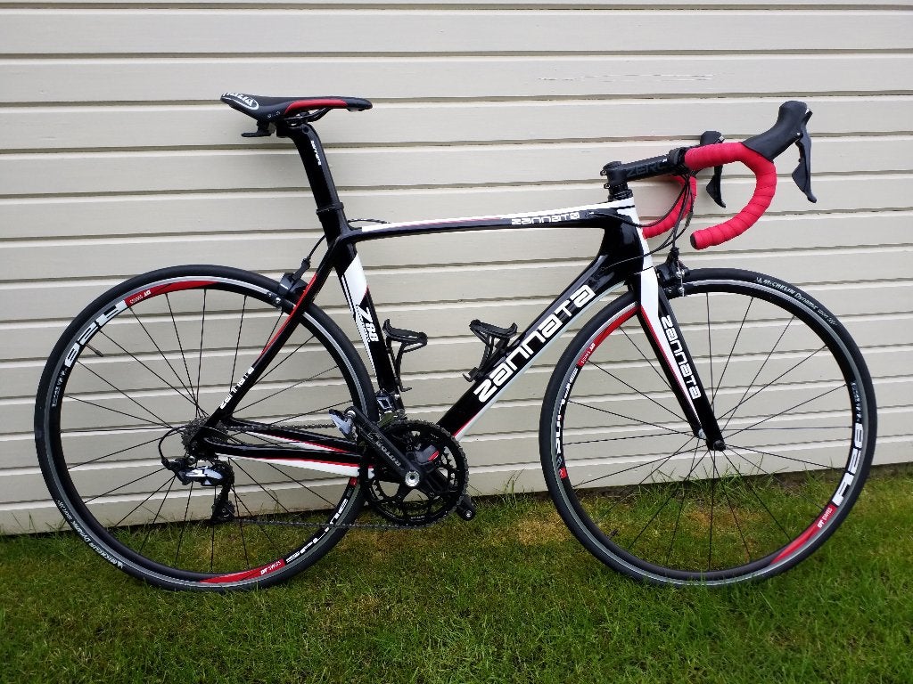 zannata, Fietsen en Brommers, 28 inch, Carbon, Zo goed als nieuw, 57 tot 61 cm