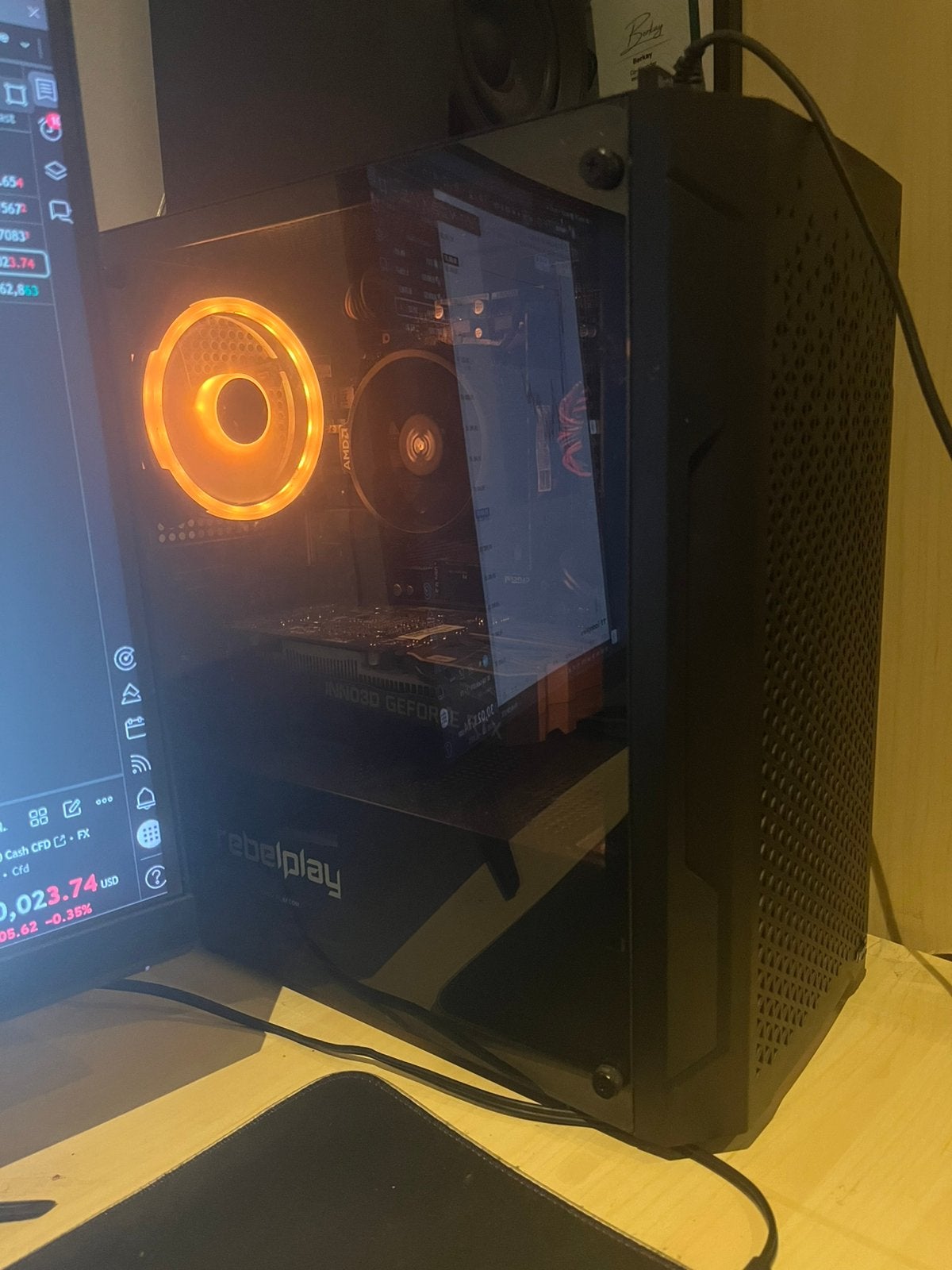 Rebelplay gaming pc, Ophalen of Verzenden, Zo goed als nieuw, Gaming, SSD
