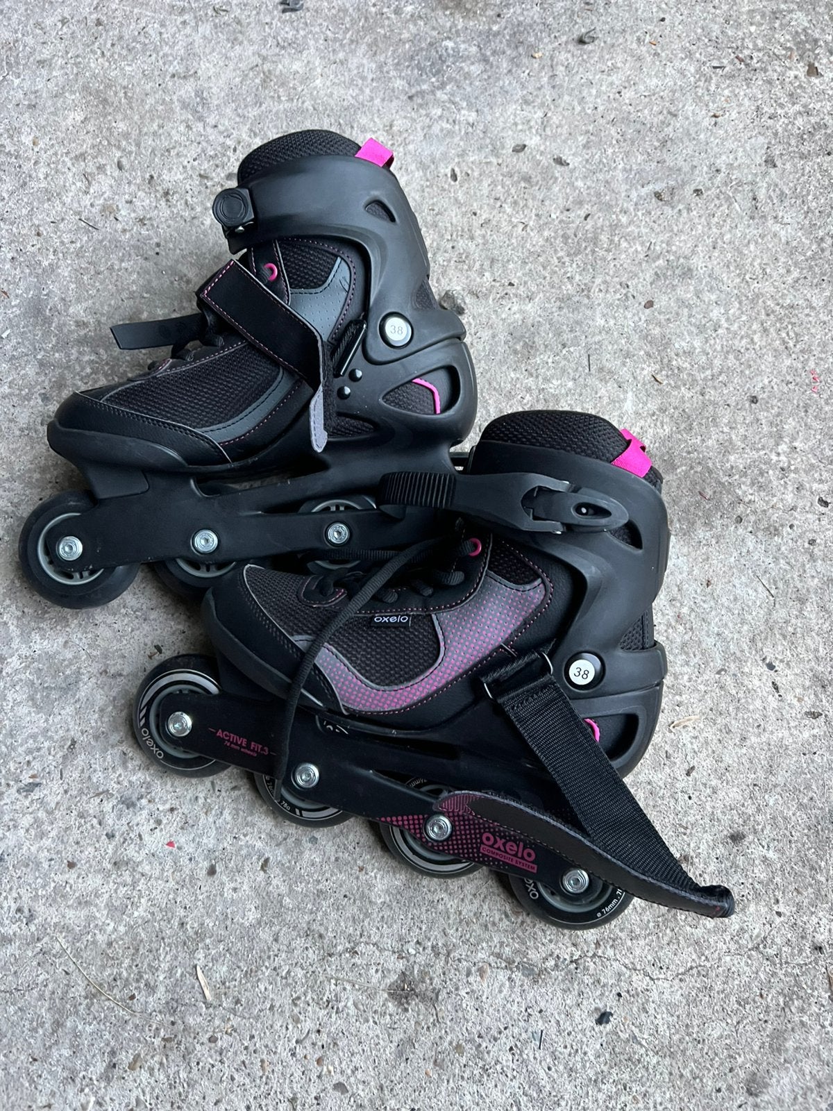 Patins à roues alignées Oxelo pour filles, Enlèvement, Comme neuf