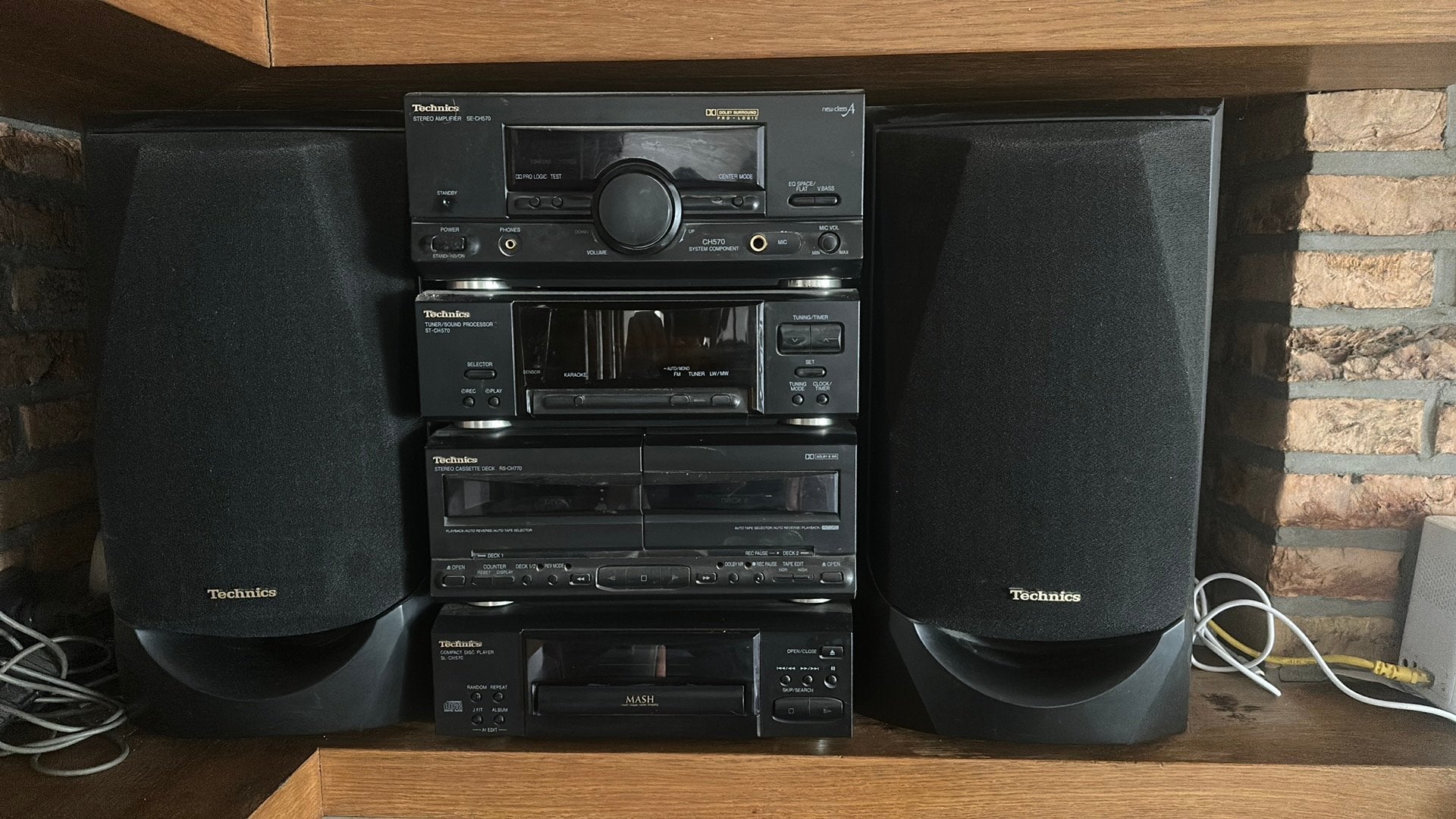 Technics model uit de CH570-serie, Ophalen, Zo goed als nieuw, Radio, Met cd-speler