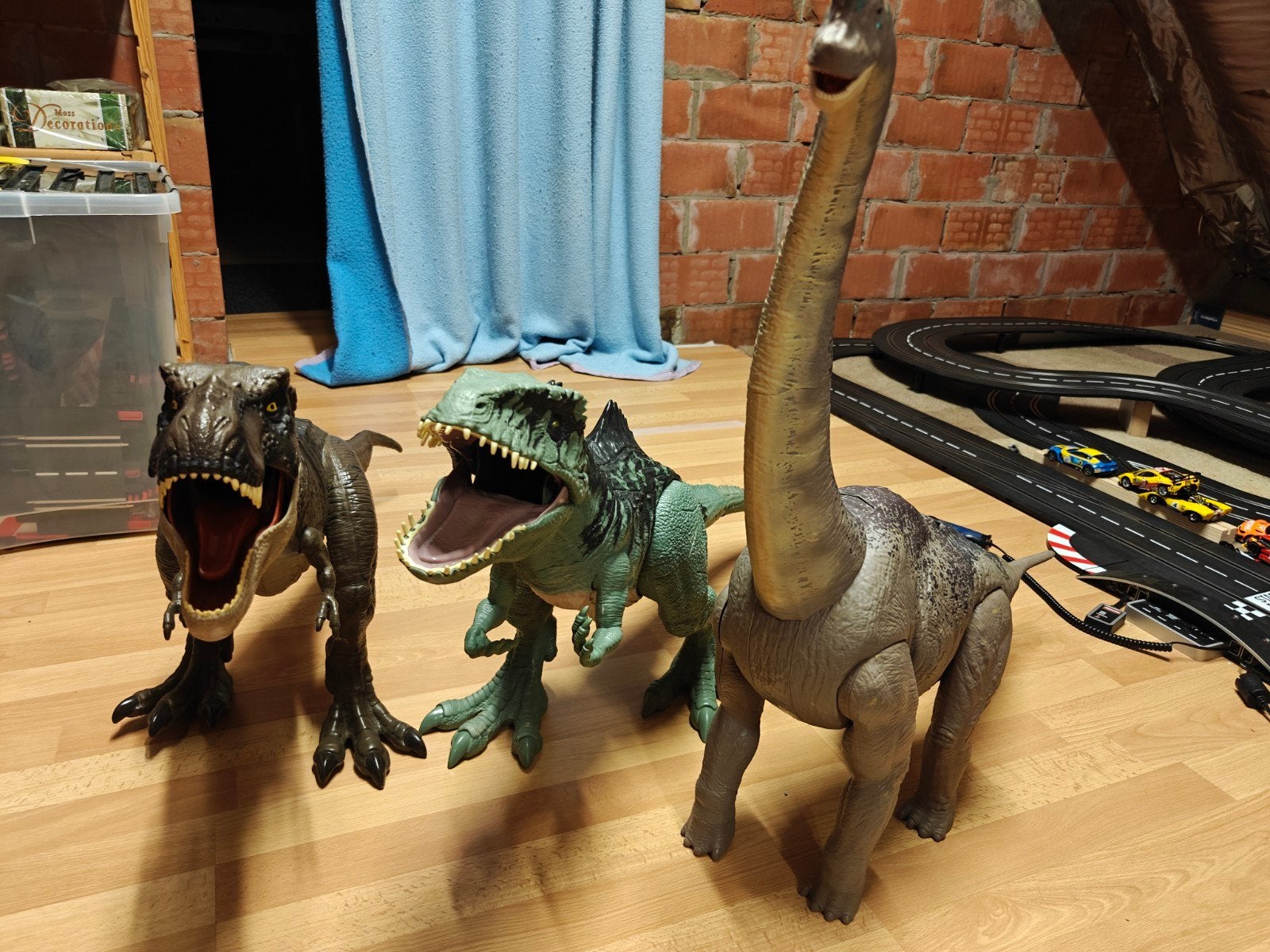 mega dino's jurrasic Parc, Ophalen, Zo goed als nieuw