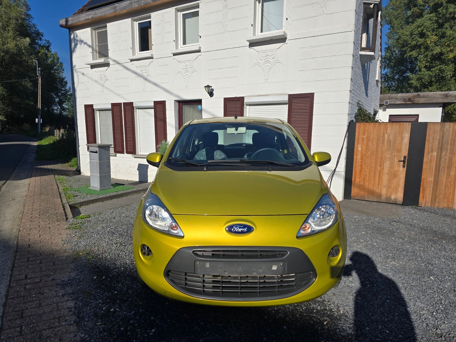 Ford Ka met amper 7855km!!! nieuwstaat reeds blanco gvv!!!, Autos, Achat, Entreprise, Boîte manuelle, Noir