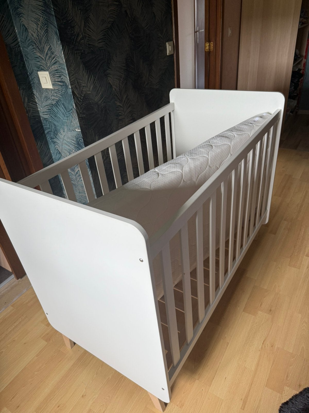 Lit cage, Enlèvement, Comme neuf, Lit