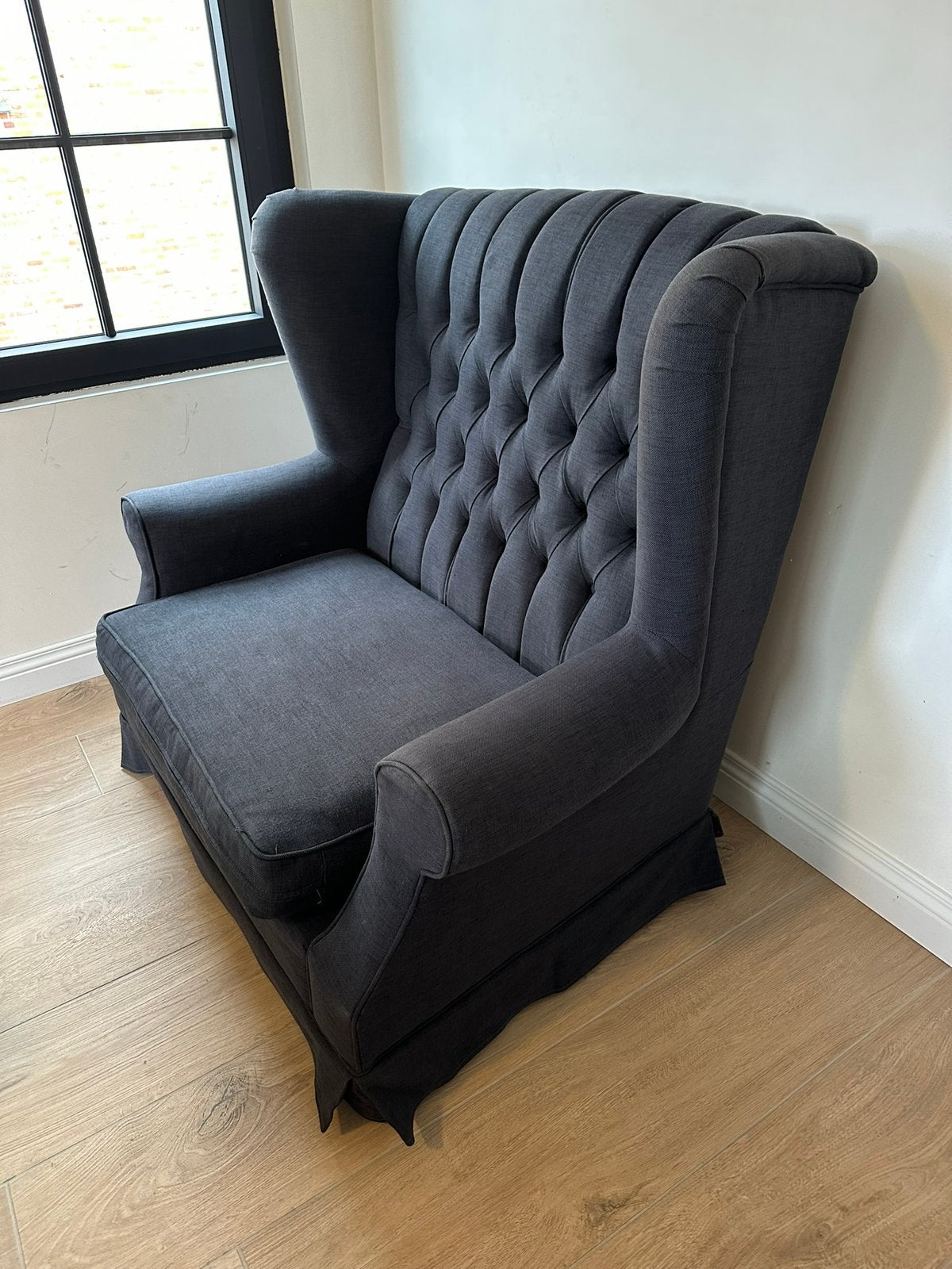 Landelijke love seat (moet zsm weg), Huis en Inrichting, Zetels | Zetels en Chaises Longues, Ophalen, Tweepersoons, 75 tot 100 cm