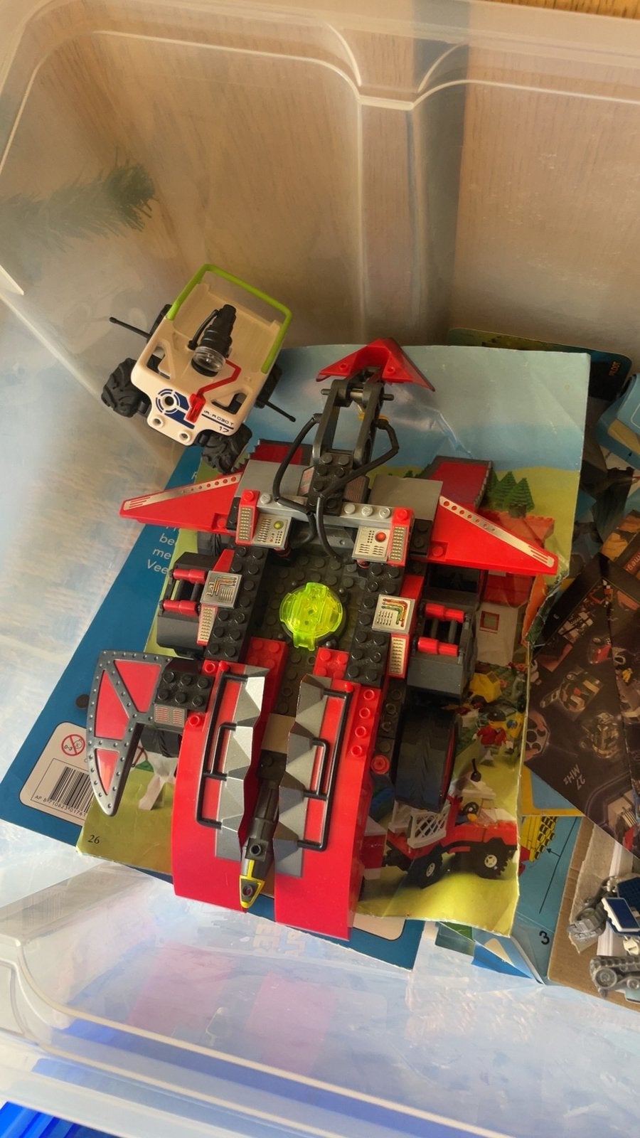 Paar lego creaties en boekjes, Ophalen, Zo goed als nieuw, Lego