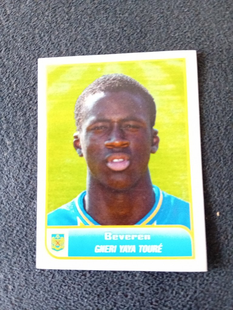 panini sticker Football 2004 Yaya Touré, Enlèvement ou Envoi, Neuf, Autocollant