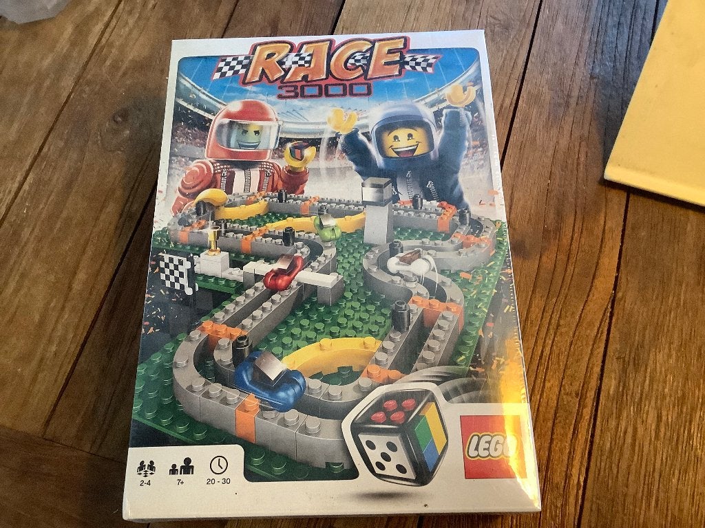 Lego 3839 spel Race 3000 Nieuw, Ophalen of Verzenden, Nieuw, Complete set, Lego