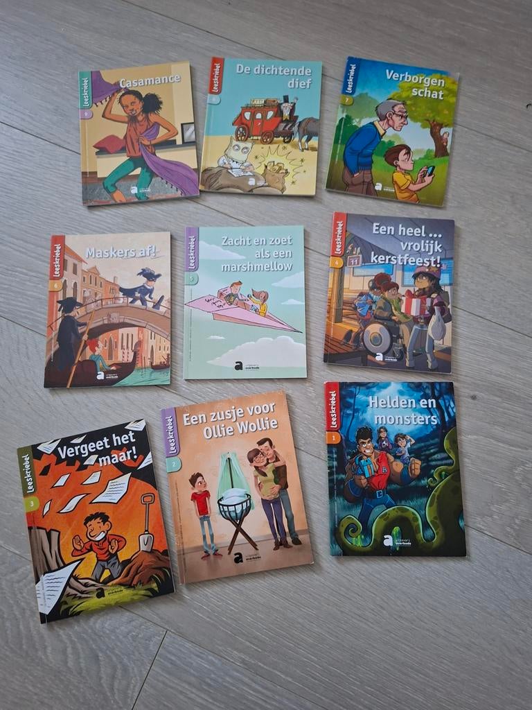 Set leesboekjes leeskriebel, Boeken, Ophalen of Verzenden, Zo goed als nieuw