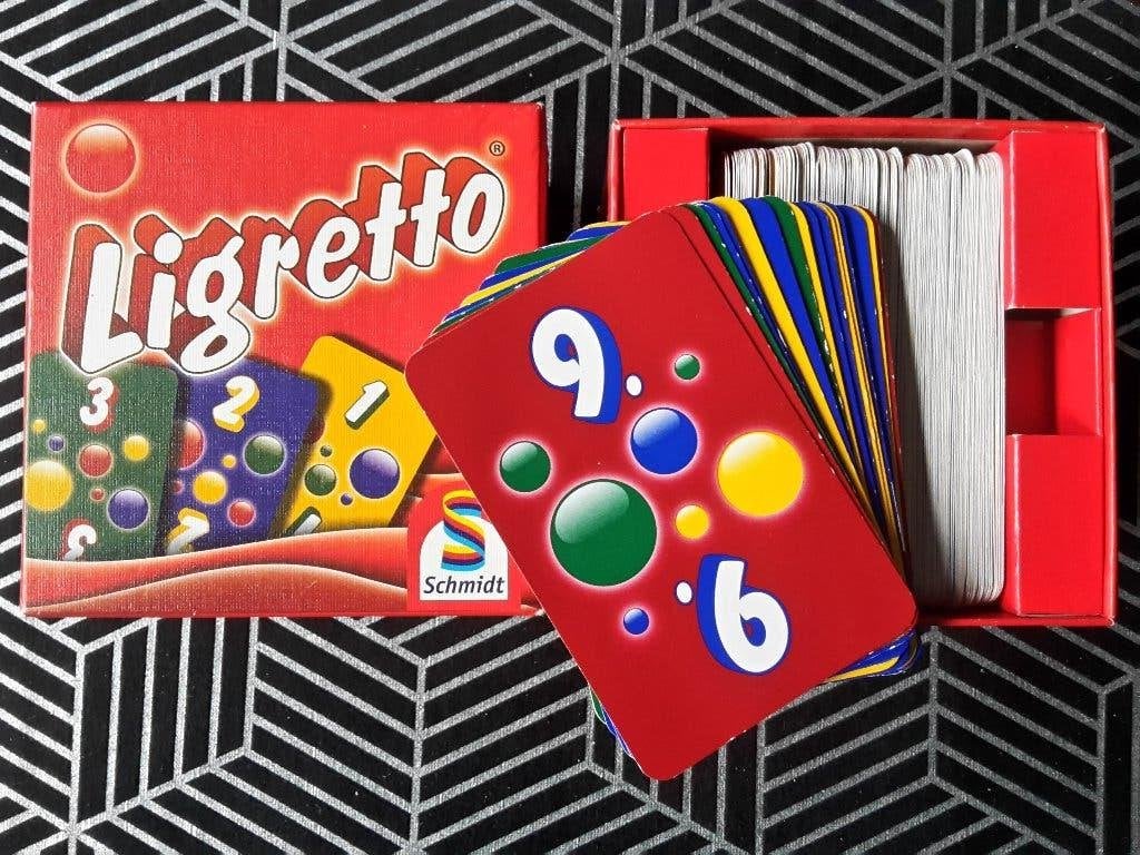 Leuk kaartspel Ligretto, 2-4 spelers, + 1 gratis promo, Ophalen of Verzenden, Gebruikt, Schmidt spellen