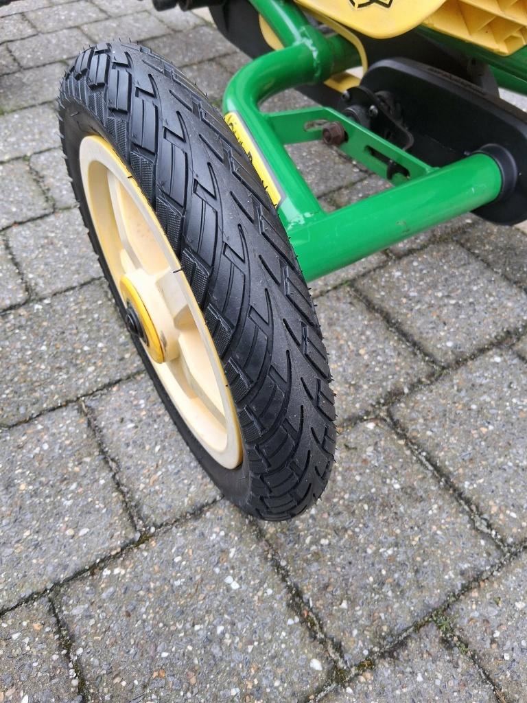Berg gocart skelter Type Buddy John Deere, Kinderen en Baby's, Speelgoed | Buiten | Skelters, Zo goed als nieuw, Berg, Vrijloopautomaat