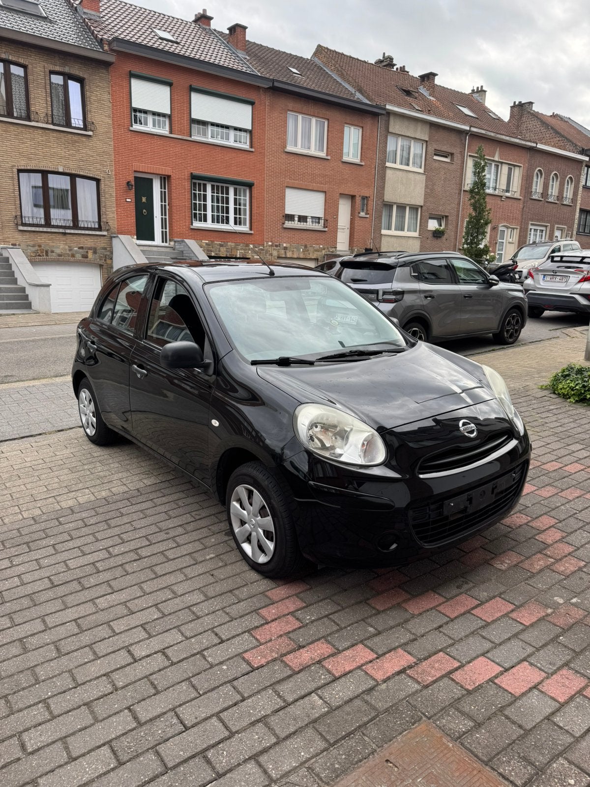 Nissan Micra 1.2i airco 113000km, Autos, Euro 5, Achat, Noir, 5 portes