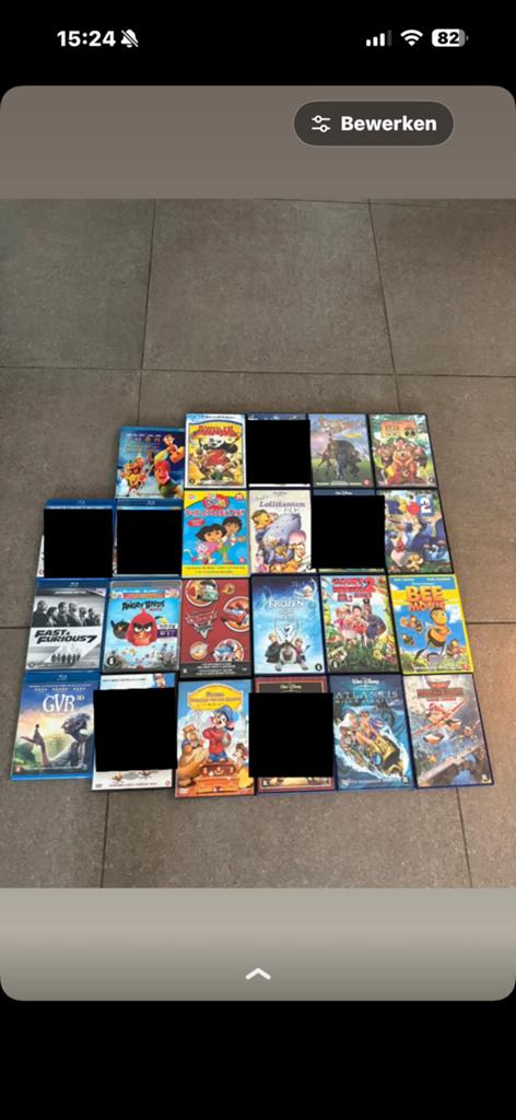 Dvds & blu-ray lot te koop of per stuk, Enlèvement, Comme neuf