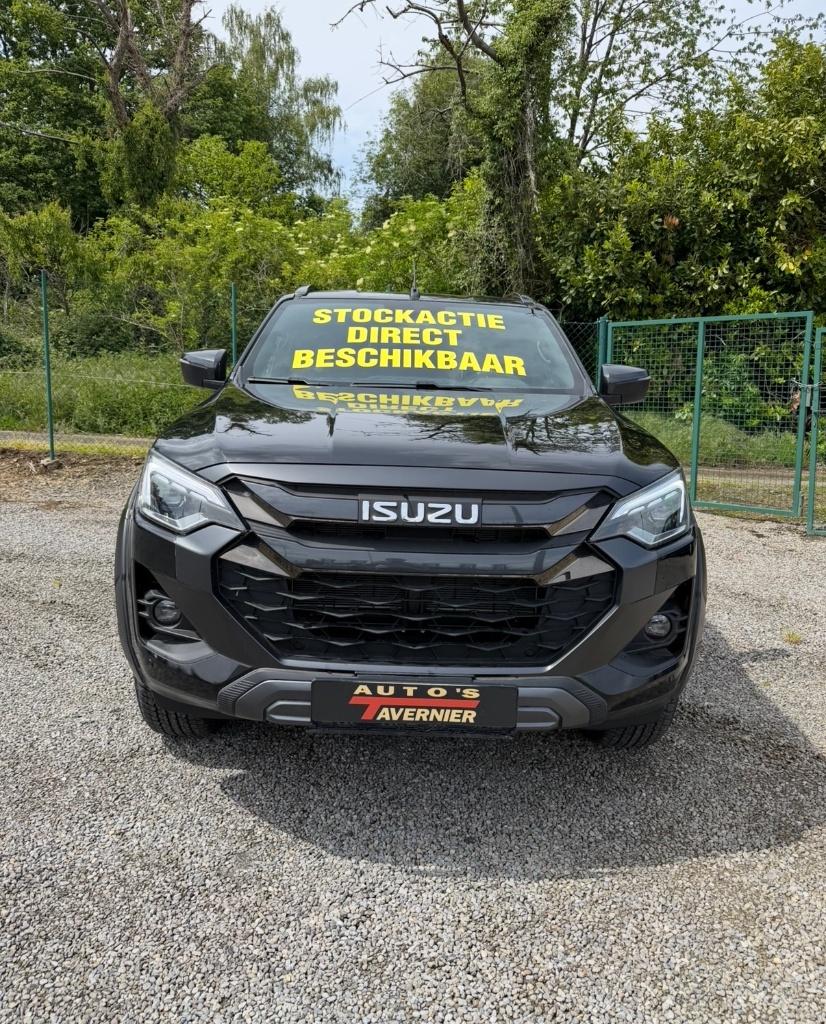 Isuzu D-Max DC 1.9 // 163 Pk // Automaat // Nieuw, Auto's, Bestelwagens en Lichte vracht, Automaat, Zwart, Bedrijf, 1898 cc