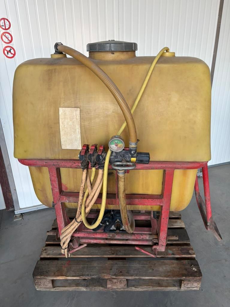 Spuitmachine 500l, Ophalen, Beregening en Drainage